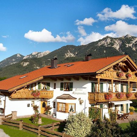 Gaestehaus Alpenparadies Krün Buitenkant foto